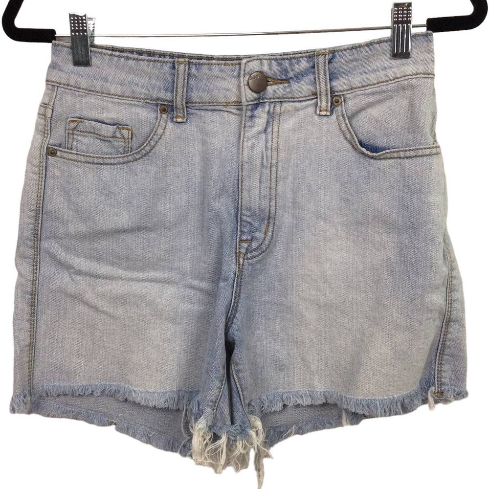 BDG Urban Outfitters Retro Festival High Rise Western Raw Hem Denim Shorts 29